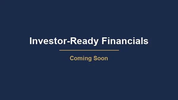 Investor-Ready Financials